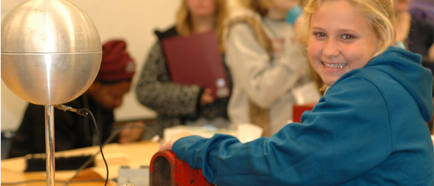 Girl participating at EYH fair